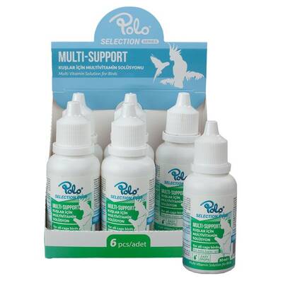 Polo Multi-Support  Kuş Vitamini 30 ml 6 lı  - 1