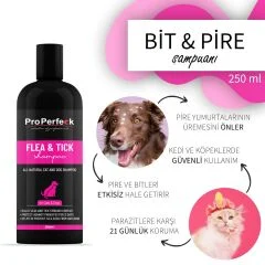 Pro Perfeck Dış Parazit Kedi&Köpek Şampuanı 250 ml