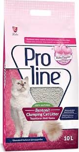 Proline Kedi Kumu Pudralı 10 lt