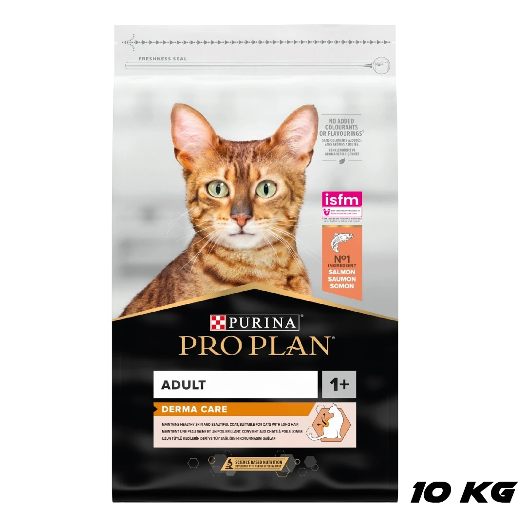 Proplan - ProPlan Dermacare Adult Yetişkin Somonlu Kedi Maması 10kg 