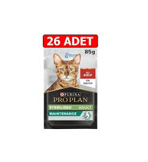 Proplan - Proplan Sığır Etli Pouch Kısır Kedi Yaş Maması 26*85g
