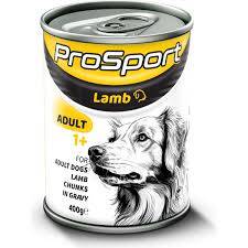 Prosport Kuzulu Yetişkin Köpek Konservesi 400gr*12li