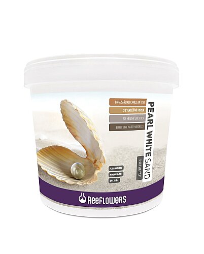 PWS25K1 Pearl White Akvaryum Kumu 1-1,5mm 25 kg