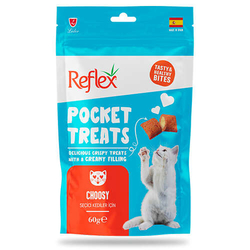 Reflex - Reflex Choosy Kalp Sağlığı Destekli Çıtır Kedi Ödül 60gr*10lu