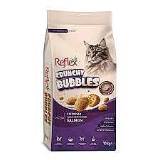 Reflex Crunchy Bubbles Somonlu Kısır Kedi Maması 10 kg - 1