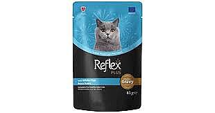 Reflex Etli Balıklı Kedi Pouch Yaş Mama 85gr*22li