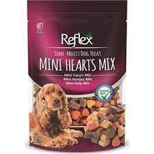 Reflex Karışık Kalp Şekilli Köpek Ödül Bisküvisi 150 gr