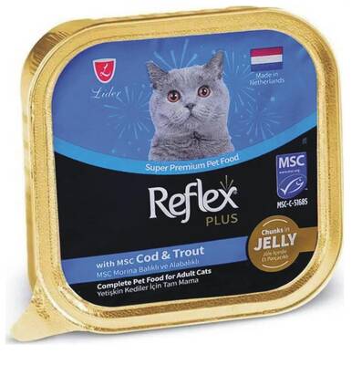 Reflex Morina Balıklı Kedi Pate 16*85gr