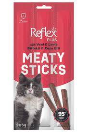 Reflex Plus Biftek&Kuzu Kedi Ödül Maması 3*5 gr - 1