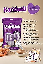 Reflex Plus Lickylick Karidesli Kedi Sıvı Ödül 4*15gr