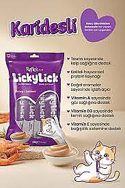 Reflex Plus Lickylick Karidesli Kedi Sıvı Ödül 4*15gr - 1