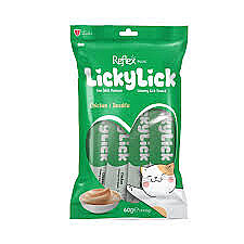 Reflex Plus Lickylick Tavuklu Kedi Sıvı Ödül 4*15gr