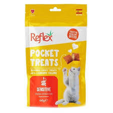 Reflex Pocket Treats Sensitive Kedi Ödül 60gr