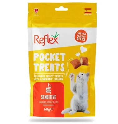 Reflex Sensitive Hassas Kedi Çıtır Ödül 60gr*10lu