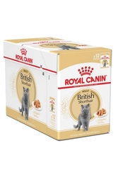 Royal Canin British ShortHair Yetişkin Pouch Yaş Kedi Maması 85g 12li