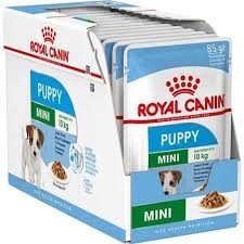 Royal Canin - Royal Canin Mini Puppy Yavru Pouch Yaş Köpek Maması 85g 12li