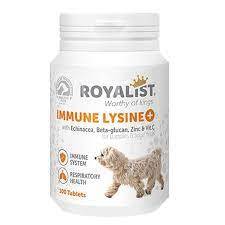 Royalist Immun Lysine Bağışıklık Güçlendirici Tablet Köpek 100lü - 1