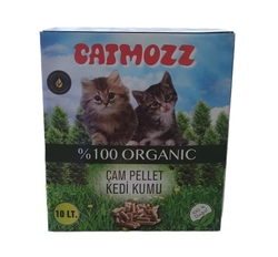 Catmozz - Catmozz Çam Palet Kedi Kumu 10lt