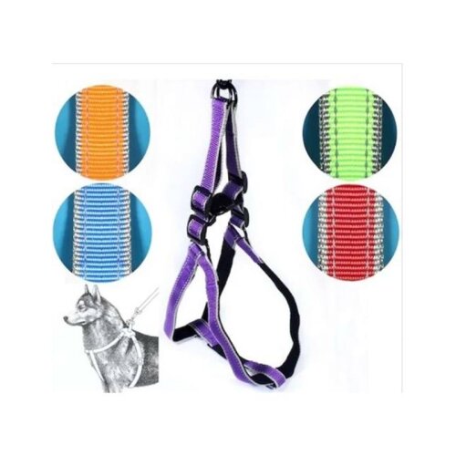 Shippo 1183-Renkli Göğüs Tasması XL