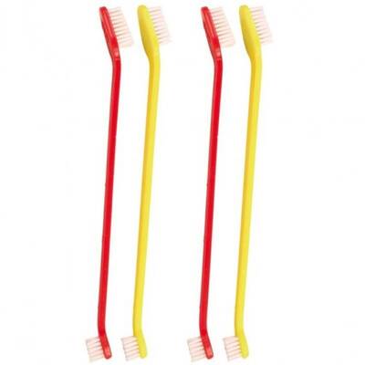 Shippo Köpek Çift Taraflı Diş Fırçası 4 lü