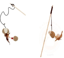 Shippo Ahşap Saplı Kedi Oltası 1225