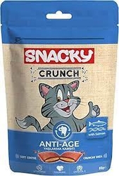 Snacky - Snacky Yaşlanma Karşıtı Somonlu Kedi Ödül 60g*10 lu