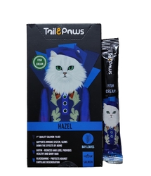 Tail&Paws - Tail&Paws Hazel Somonlu Krem Kedi Ödül 5 li15gr 