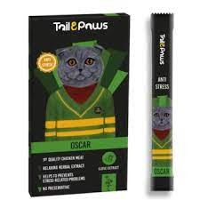 Tail&Paws - Tail&Paws Oscar Tavuklu Stres Karşıtı Krem Kedi Ödül 5*15gr