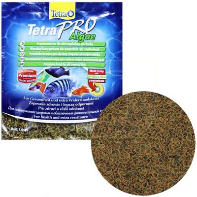 Tetra Pro Algae Crips Zarf Balık Yemi 12 gr - 1