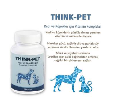 Think-Pet Kedi Köpekler İçin Tamamlayıcı Yem 80 gr - 1