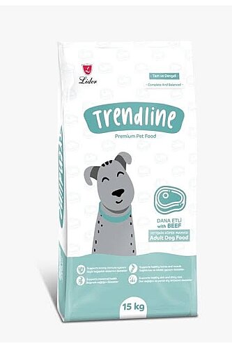 Trendline Biftekli Köpek Maması 15 kg