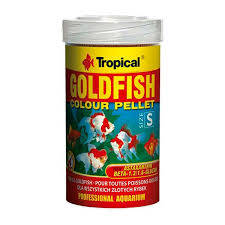 Tropical-60343 Gold Fish Renkli Pallet Balık Yemi 100ml/45gr