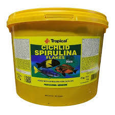 Tropical Chicled Spirulina Flakes Pul Balık Yemi 11 L 2 kg 