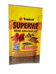 Tropical - Tropical Supervit Mini Granulat Balık Yemi 10gr