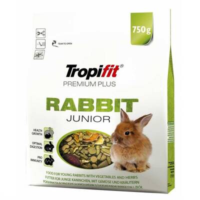 Tropifit Premium Plus Yavru Tavşan Yemi 750 gr - 1