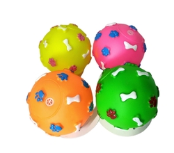 1276 Shippo Plastik Sesli Top Köpek Oyuncak(2039) 