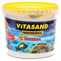 Vitasand - Pro-00 Kalsiyum Karbonatlı Akvaryum Kumu 1 mm 8,5 kg