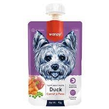 wanpy - Wanpy Köpek Ördek&Havuçlu Et Ezmesi 10lu