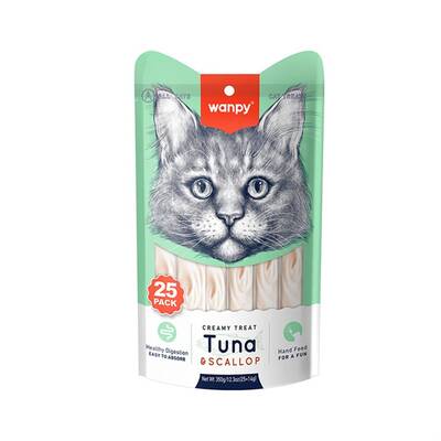 Wanpy Ton&Deniz Taraklı Kedi Krem Ödül 25*14gr