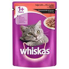 Whiskas Sığır Etli Yetişkin Kedi Yaş Maması 28 x85 gr - 1