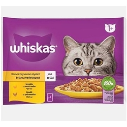 whiskas - Whiskas Tavuklu Kedi Yaş Maması 4 x85:340 gr
