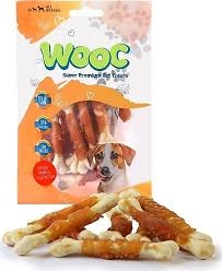 Wooc - Wooc ( MJ12) Kuzulu Sargılı Kalsiyum Kemikli Köpek Ödül 80gr