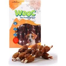 Wooc - Wooc ( MJ5) Tavuk&Ördek&Ciğer Sargılı Stick Köpek Ödül 80gr